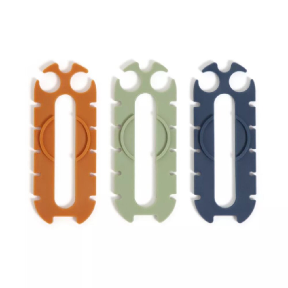 U Brands 3ct Silicone Cord Caterpillars